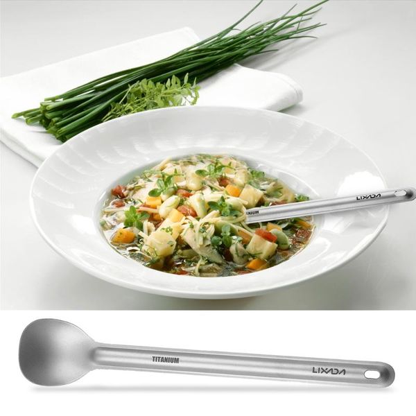 lixada titanium long handle spoon outdoor portable dinner spoon cutlery camping backpacking picnic ultralight 15g
lixada titanium long handle spoon outdoor portable dinner spoon cutlery camping backpacking picnic ultralight 15g