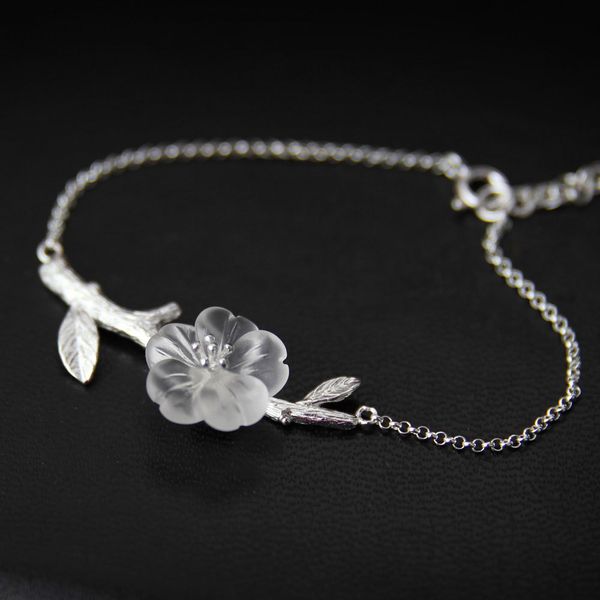 inature diphylleia sinensis 925 sterling silver natural crystal flower bracelets for women fashion jewelry sh190721, Golden;silver
inature diphylleia sinensis 925 sterling silver natural crystal flower bracelets for women fashion jewelry sh190721, Golden;silver