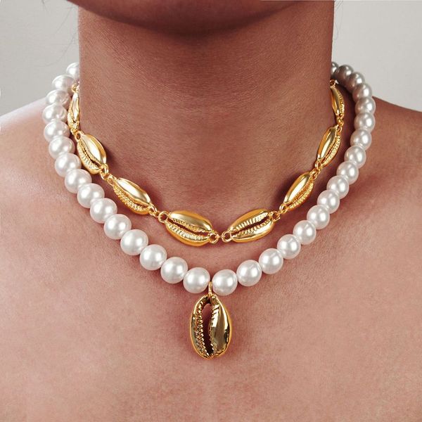 miss jq boho shell necklace shell pendants pearl string women necklace 2019 fashion simple vintage jewelry luxury accessories, Silver
miss jq boho shell necklace shell pendants pearl string women necklace 2019 fashion simple vintage jewelry luxury accessories, Silver