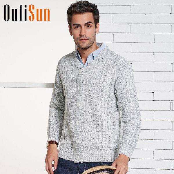oufisun brand men autumn winter fashion casual cardigan sweater coat men loose fit cotton warm knitting sweater coats, White;black
oufisun brand men autumn winter fashion casual cardigan sweater coat men loose fit cotton warm knitting sweater coats, White;black