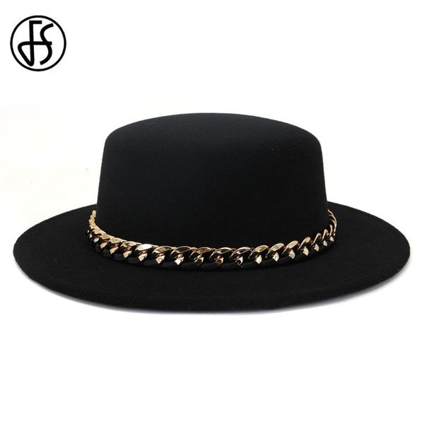fs new classic solid color felt fedoras hat for men women jazz cap wide brim flat hat camel red trilby panama, Blue;gray
fs new classic solid color felt fedoras hat for men women jazz cap wide brim flat hat camel red trilby panama, Blue;gray