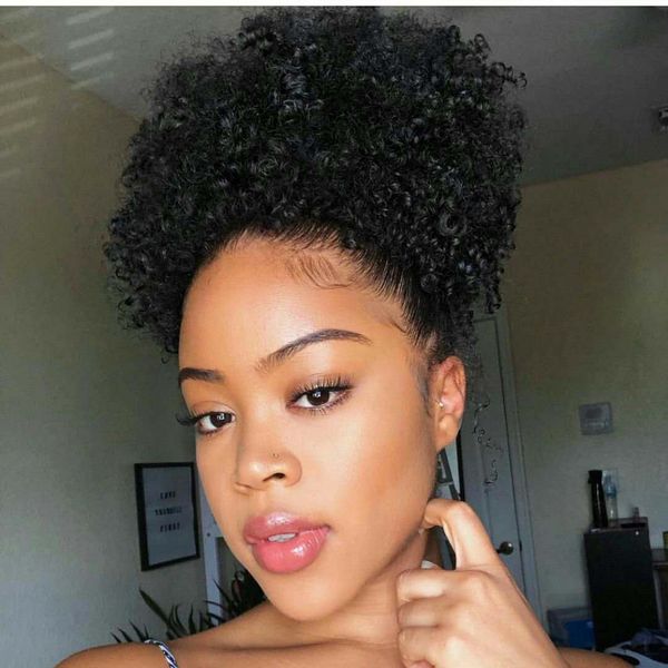 afro puff drawstring ponytail short kinky curly human hair bun extension donut chignon hairpieces updo hair extension with two clips 120g 1b, Black
afro puff drawstring ponytail short kinky curly human hair bun extension donut chignon hairpieces updo hair extension with two clips 120g 1b, Black