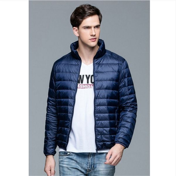 male new autumn winter man eiderdownjacket ultra light thin plus size spring jackets men stand collar outerwear fashion coat, Black;brown
male new autumn winter man eiderdownjacket ultra light thin plus size spring jackets men stand collar outerwear fashion coat, Black;brown