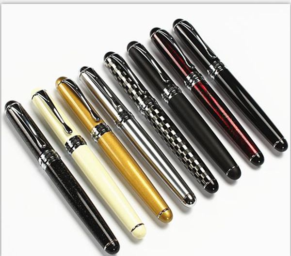 Classic Style Silver Clip Metal Fountain Pen 0.5 mm Nib Steel Ink Pens for Gift Office Supplies School Supplies, Multicolor
Classic Style Silver Clip Metal Fountain Pen 0.5 mm Nib Steel Ink Pens for Gift Office Supplies School Supplies, Multicolor