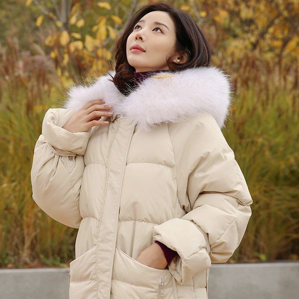 winter women parkas thickening outerwear coat hooded down cotton jacket female 2018 long fur collar winter jacket women, Black
winter women parkas thickening outerwear coat hooded down cotton jacket female 2018 long fur collar winter jacket women, Black
