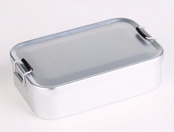 

outdoor lunch box camping cookware set picnic pot dinner box cooking cooker set mess tin aluminum