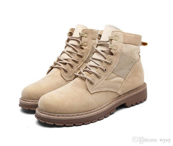 autumn and winter new martin boots film and the same paragraph outdoor matte leather boots england suede high-slip skid boots, Black
autumn and winter new martin boots film and the same paragraph outdoor matte leather boots england suede high-slip skid boots, Black