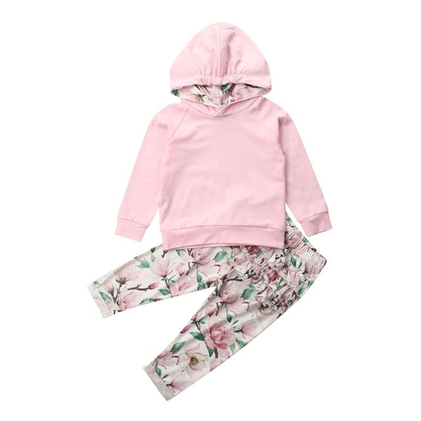 0-24m infant baby girl clothes sets tracksuit solid hooded sweatshirt floral pants trouser outfit clothes, White
0-24m infant baby girl clothes sets tracksuit solid hooded sweatshirt floral pants trouser outfit clothes, White