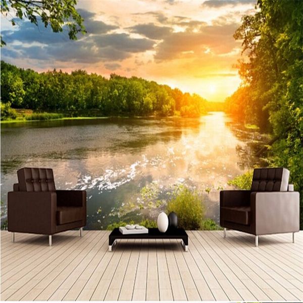 custom p wallpaper wall stickers river sunset, 3d p wall paper room mural living room tv 3d papel de parede
custom p wallpaper wall stickers river sunset, 3d p wall paper room mural living room tv 3d papel de parede