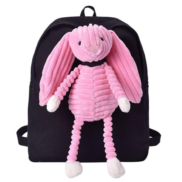 female backpack cartoon doll bag student campus plush backpack dog duck canvas bag schoolbag mochila feminina
female backpack cartoon doll bag student campus plush backpack dog duck canvas bag schoolbag mochila feminina