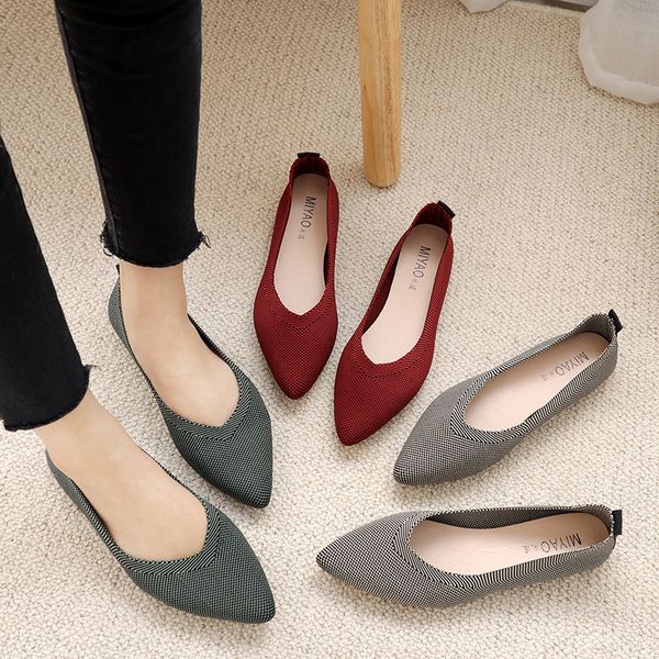 2020 spring solid breathable women slip on flat loafers pointed toe shallow ballet flats shoes casual flat shoes ballerina flats, Black
2020 spring solid breathable women slip on flat loafers pointed toe shallow ballet flats shoes casual flat shoes ballerina flats, Black