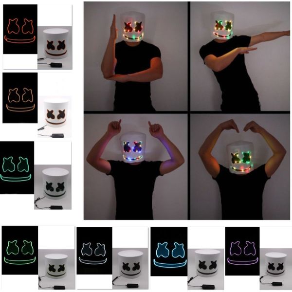 8 styles marshmallow band mask cosplay dj music masks smiling face white color funny party masks fashion festival costume accessory fa2619
8 styles marshmallow band mask cosplay dj music masks smiling face white color funny party masks fashion festival costume accessory fa2619