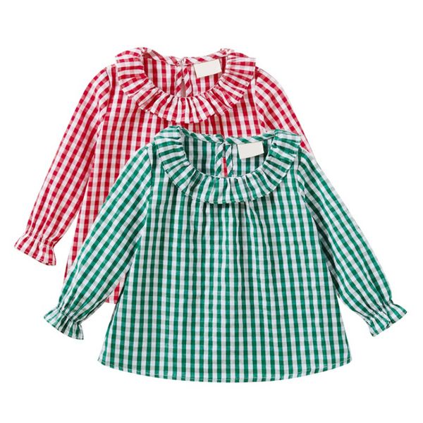 baby girl shirt cotton plaid doll collar sweet children's princess shirt girl clothing soft long-sleeved shirt, Blue
baby girl shirt cotton plaid doll collar sweet children's princess shirt girl clothing soft long-sleeved shirt, Blue