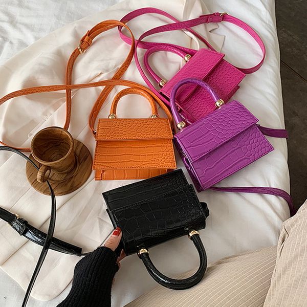 mini small square shoulder bag fashion new quality pu leather women's handbag crocodile pattern chain messenger bags
mini small square shoulder bag fashion new quality pu leather women's handbag crocodile pattern chain messenger bags