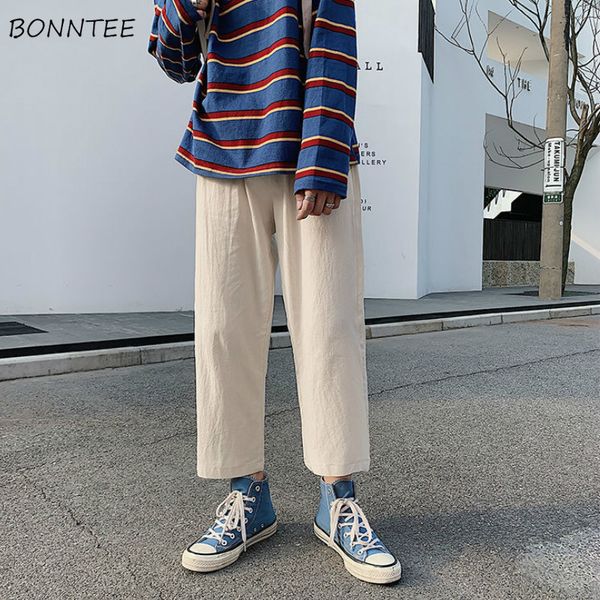 men casual pants solid color korean new fashion linen sweatpants mens all-match simple harajuku pockets ulzzang straight pants, Black
men casual pants solid color korean new fashion linen sweatpants mens all-match simple harajuku pockets ulzzang straight pants, Black