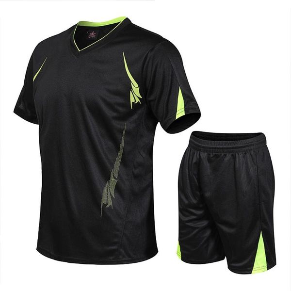 gym clothing men running sets sport suit men shorts+tshirt two-piece set sports joggers training tracksuits running sportswear, Gray
gym clothing men running sets sport suit men shorts+tshirt two-piece set sports joggers training tracksuits running sportswear, Gray