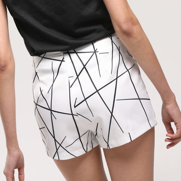 new 2019 summer style shorts women sharp lines layered zipper skort irregular white culottes shorts skirts, White;black
new 2019 summer style shorts women sharp lines layered zipper skort irregular white culottes shorts skirts, White;black