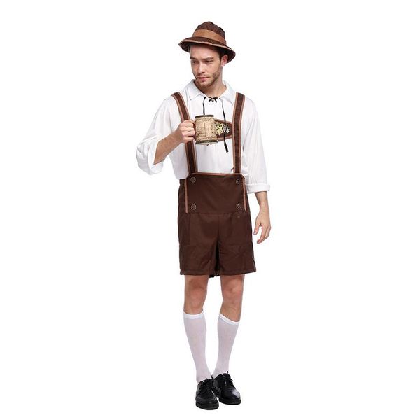 oktoberfest halloween costume adult's stage performance clothing for men, Black;red
oktoberfest halloween costume adult's stage performance clothing for men, Black;red