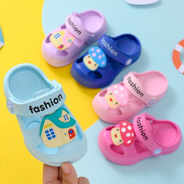 children' slippers summer toddler slippers boy' girls baby sandals garden shoes porous shoes kids porous anti-slip, Black;grey
children' slippers summer toddler slippers boy' girls baby sandals garden shoes porous shoes kids porous anti-slip, Black;grey