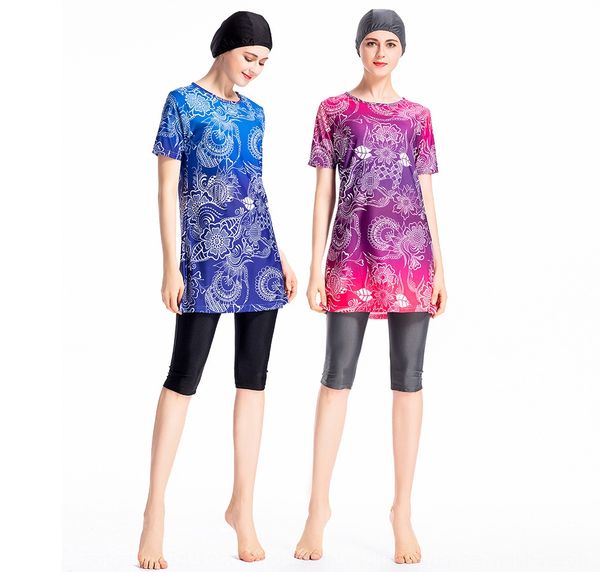 3brzv 2019 printing short-sleeved conservative capri pants 2019 digital printing digital short-sleeved swimsuit conservative capri pants swi, White;black
3brzv 2019 printing short-sleeved conservative capri pants 2019 digital printing digital short-sleeved swimsuit conservative capri pants swi, White;black