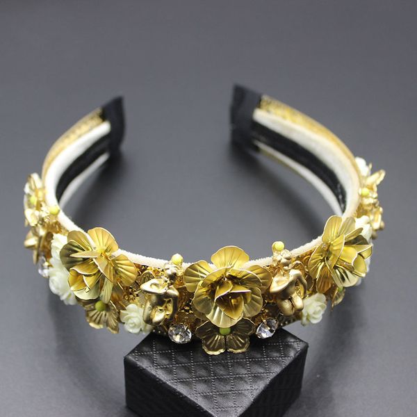 fashion new luxury baroque catwalk court hair hoop gorgeous gems hair hoop hair ornaments 132, White;golden
fashion new luxury baroque catwalk court hair hoop gorgeous gems hair hoop hair ornaments 132, White;golden