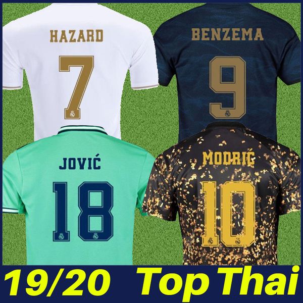 19-20 real madrid soccer jersey zidane modric hazard football shirts vinicius jr jovic militao james soccer shirt camisa de real madrid 2019, Black;yellow
19-20 real madrid soccer jersey zidane modric hazard football shirts vinicius jr jovic militao james soccer shirt camisa de real madrid 2019, Black;yellow