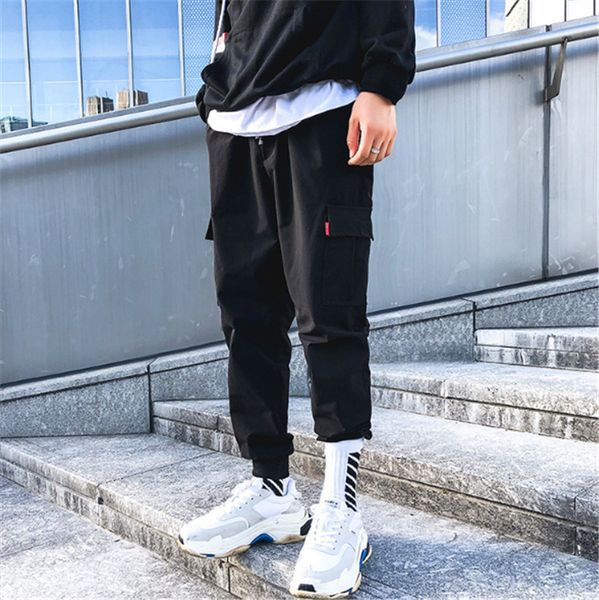 solid color designer cargo pants casual drawstring pocket capris cargo pants regular multi work trousers male fashion clothing, Black
solid color designer cargo pants casual drawstring pocket capris cargo pants regular multi work trousers male fashion clothing, Black