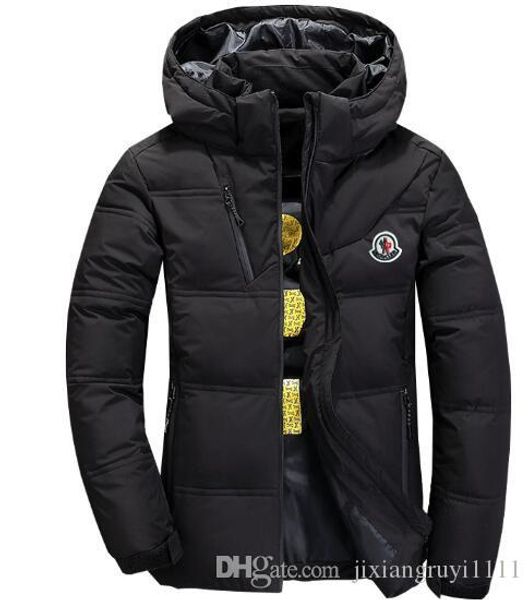Cla ic brand men winter outdoor white duck down jacket man ca ual hooded down coat men warm jacket parka, Black
Cla ic brand men winter outdoor white duck down jacket man ca ual hooded down coat men warm jacket parka, Black