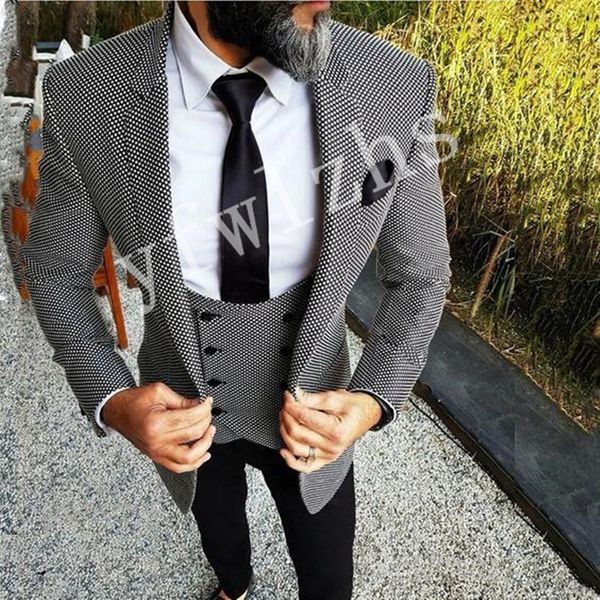 classic one button handsome groomsmen notch lapel groom tuxedos men suits wedding/prom man blazer ( jacket+pants+vest+tie) w94, Black;gray 
classic one button handsome groomsmen notch lapel groom tuxedos men suits wedding/prom man blazer ( jacket+pants+vest+tie) w94, Black;gray