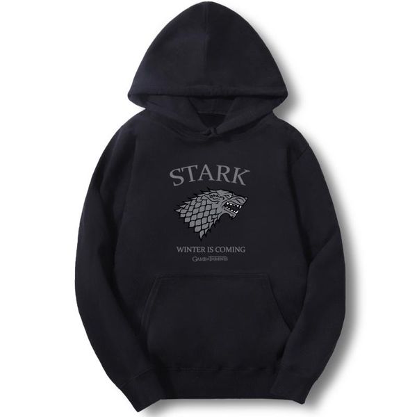 tv show men hoodie print stark winter is coming fashion mens sweatshirts autumn men's streetwear hoodies, Black
tv show men hoodie print stark winter is coming fashion mens sweatshirts autumn men's streetwear hoodies, Black