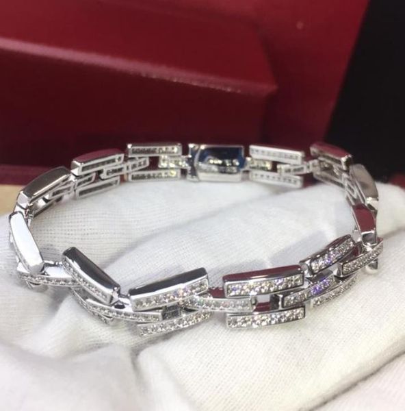 designer maillon panthère jewelry bracelet 18cm three rows diamond silver colour bracelet for men and women, Golden;silver
designer maillon panthère jewelry bracelet 18cm three rows diamond silver colour bracelet for men and women, Golden;silver