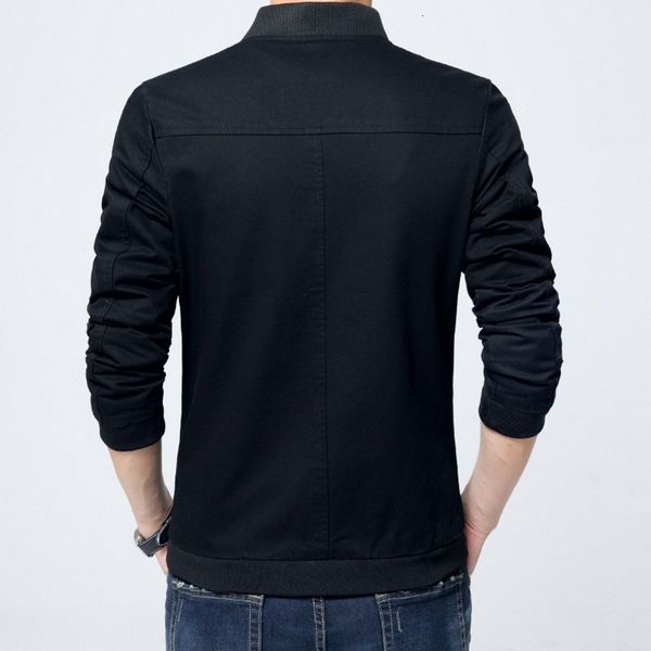 mens zipper coat autumn 2020 new casual business slim fit thin jacket solid black stand collar outwear men big size, Black;brown
mens zipper coat autumn 2020 new casual business slim fit thin jacket solid black stand collar outwear men big size, Black;brown