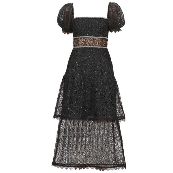 2019 winter new arrive elegant black lace embroidery women dress midi mesh lace party dress, Black;gray
2019 winter new arrive elegant black lace embroidery women dress midi mesh lace party dress, Black;gray