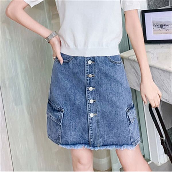 casual elegant women skirts summer high waist jeans skirt ladies a-line skirt women fashion single-breasted mini denim, Black
casual elegant women skirts summer high waist jeans skirt ladies a-line skirt women fashion single-breasted mini denim, Black