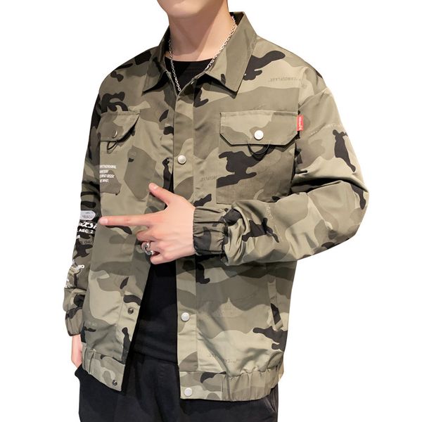 2019 new design casual camouflage amy green bomber jacket men hip hop male jacket coat young fashion autumn winter coat, Black;brown
2019 new design casual camouflage amy green bomber jacket men hip hop male jacket coat young fashion autumn winter coat, Black;brown