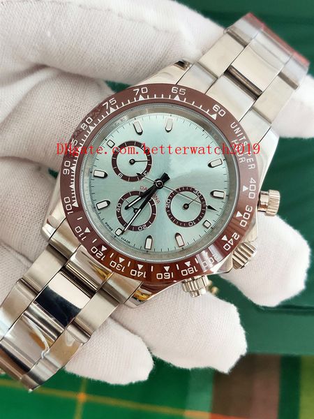 2 Colors Men Watch Cosmograph 40mm 116506 116520 116509 116500 116500ln Automatic Mechanical Mens Wristwatches No Chronograph