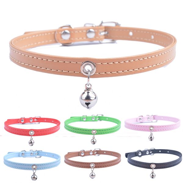 Cheap Pet Puppy Dog Collar With Bell Faux Leather Adjustable Collars For Small Dogs Size XS S Purple Rose Pink White Brown
Cheap Pet Puppy Dog Collar With Bell Faux Leather Adjustable Collars For Small Dogs Size XS S Purple Rose Pink White Brown