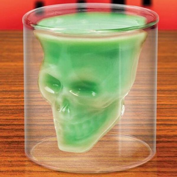 glass head originality crystal cup double-deck human skeleton coffee flower receptacle
glass head originality crystal cup double-deck human skeleton coffee flower receptacle
