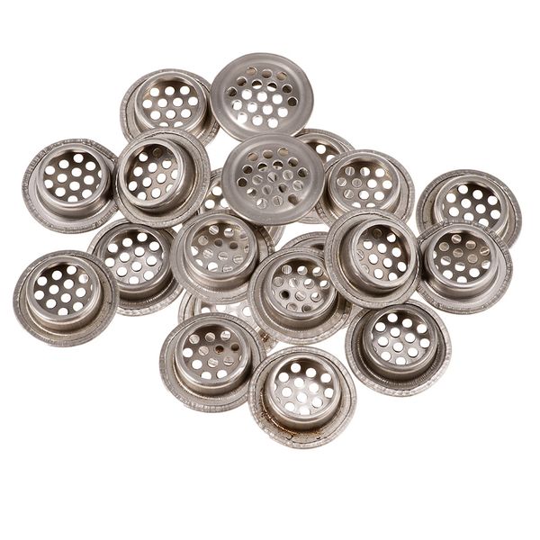 20pcs air vents 19mm circularvent stainless steel round vent mesh hole louver for kitchen/bathroom/cabinet/wardrobe/ shoe cabinet
20pcs air vents 19mm circularvent stainless steel round vent mesh hole louver for kitchen/bathroom/cabinet/wardrobe/ shoe cabinet