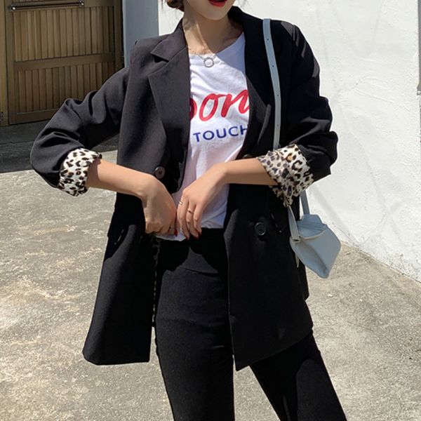 fall 2019 plus size women slim blazer leopard stripe revers long sleeve autumn coat black blazer women blazers and jackets s-xxl, White;black
fall 2019 plus size women slim blazer leopard stripe revers long sleeve autumn coat black blazer women blazers and jackets s-xxl, White;black