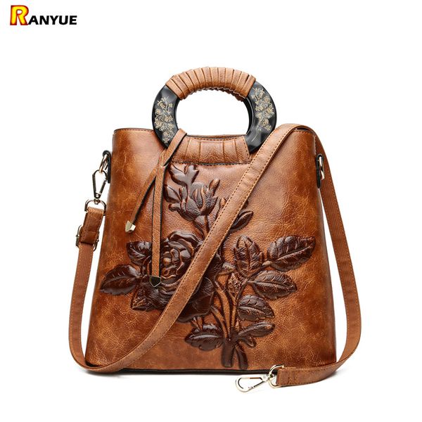 women leather handbag vintage bucket bags embossing printing retro floral handbag 2020 tote bag bag
women leather handbag vintage bucket bags embossing printing retro floral handbag 2020 tote bag bag