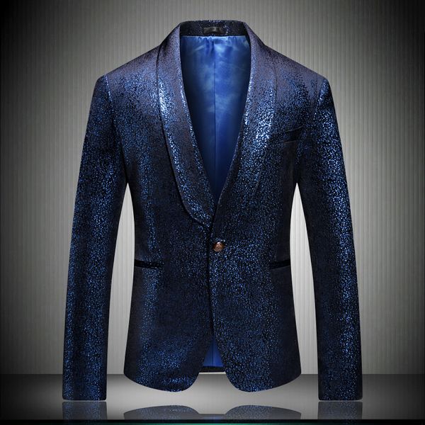fashion youth men dress suit jacket slim design business casual male blazer jacket size 4xl 5xl one button stage suit man coat, White;black
fashion youth men dress suit jacket slim design business casual male blazer jacket size 4xl 5xl one button stage suit man coat, White;black