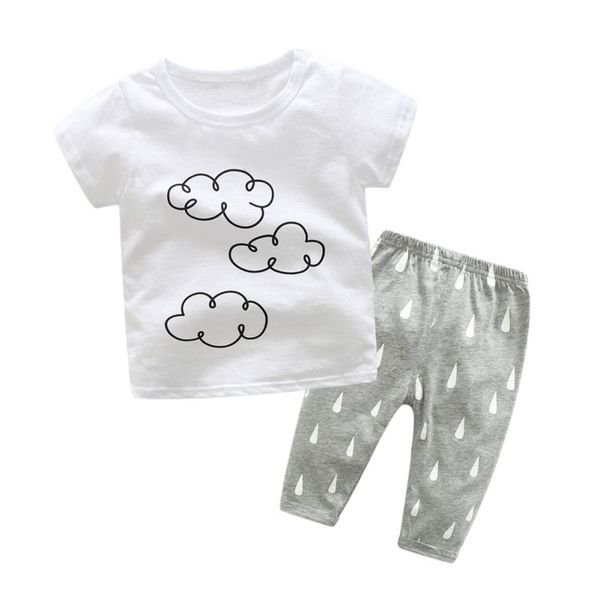 summer newborn little kids boys clothes baby boy clothes fashion toddler baby clothing toddler t-shirt + pants sets, White
summer newborn little kids boys clothes baby boy clothes fashion toddler baby clothing toddler t-shirt + pants sets, White