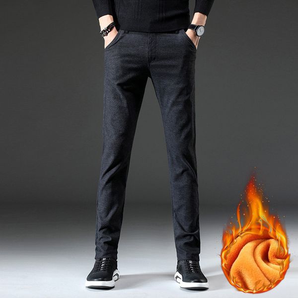зимние плюс бархатные мягкие молодежные тонкие мужские повседневные брюки, Black
зимние плюс бархатные мягкие молодежные тонкие мужские повседневные брюки, Black