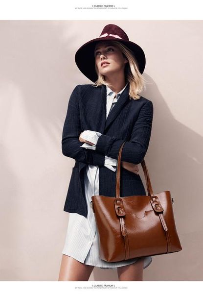 new women's fashion oil wax shoulder bag handbag minimalist ladies handbags
new women's fashion oil wax shoulder bag handbag minimalist ladies handbags