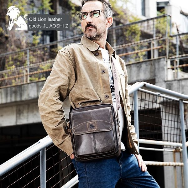 old lion leather satchel backpack men's satchel layer cowhide leather shoulder messenger backpack oem, White
old lion leather satchel backpack men's satchel layer cowhide leather shoulder messenger backpack oem, White