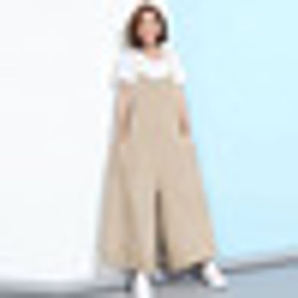 women casual rompers jumpsuit 2019 summer loose wide leg pants trousers plus size s leeveless long playsuit female, Black;white
women casual rompers jumpsuit 2019 summer loose wide leg pants trousers plus size s leeveless long playsuit female, Black;white