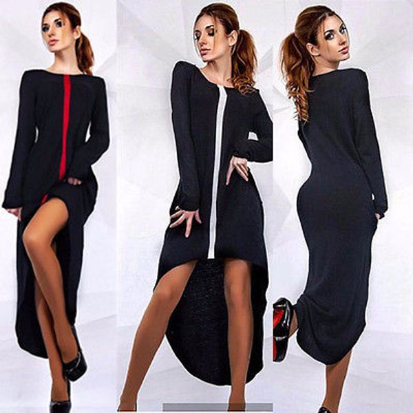 boho women summer loose evening party cocktail maxi beach dress sundress, Black;gray
boho women summer loose evening party cocktail maxi beach dress sundress, Black;gray