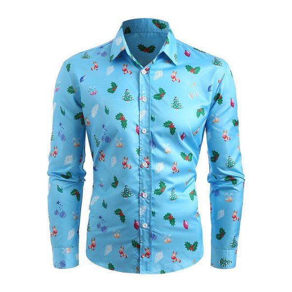 christmas shirt men christmas tree print long sleeve casual slim fit camisas hombre men blouse autumn winter streetwear, White;black
christmas shirt men christmas tree print long sleeve casual slim fit camisas hombre men blouse autumn winter streetwear, White;black