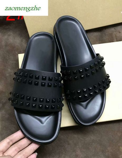 donna flat slippers designer luxury red bottoms shoes womens rivet junior spikes flat shoeswith boxs, Black
donna flat slippers designer luxury red bottoms shoes womens rivet junior spikes flat shoeswith boxs, Black